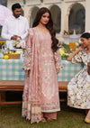 ZOREH Festive Embroidered Lawn Dress with Embroidered & Paste Printed Cotton Net Patched Dupatta from ELAF's "ELAF EID EDIT" 2024 Collection.